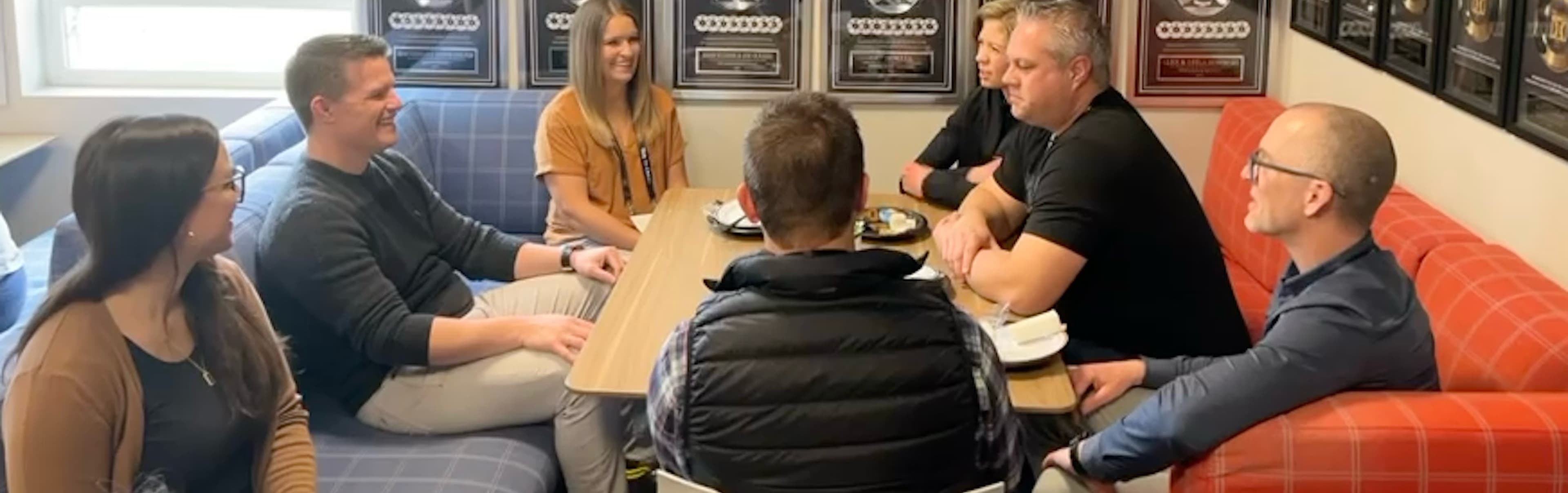 James Curran with the team at ClickFunnels